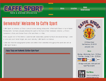Tablet Screenshot of caffesportsf.com